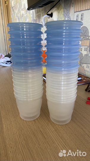 14 баночек для хранения грудного молока