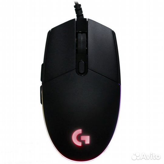 Мышь проводная Logitech G102 lightsync Black