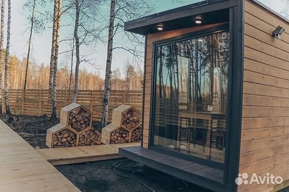 Баня модульная из бруса под ключ