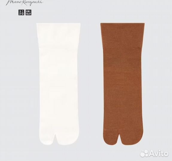 Носки таби Uniqlo Mame Kuroguchi