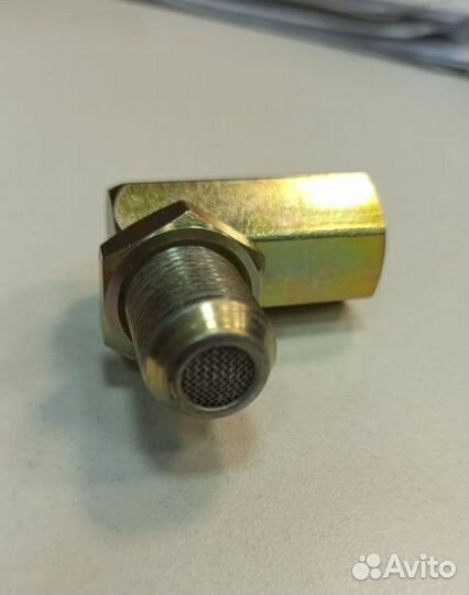 Обманка лямбда зонда с мини катализатором угловая