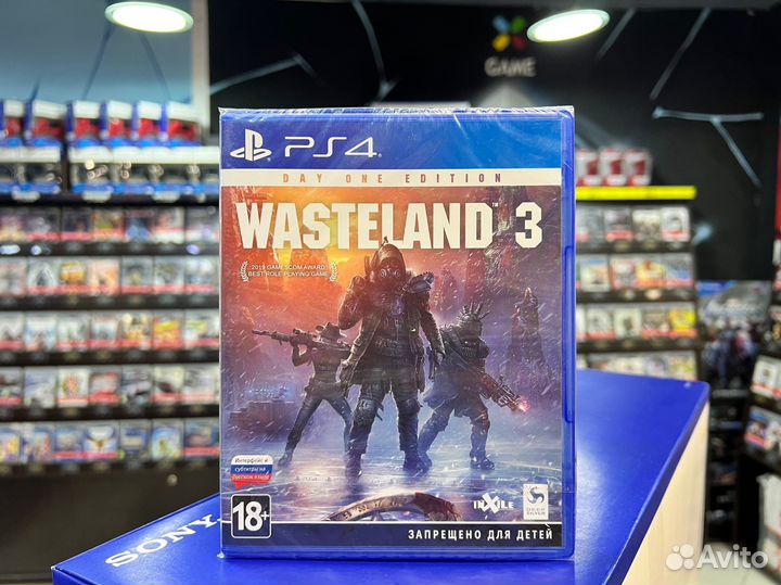 Игры для PS4: Wasteland 3 Издание первого дня