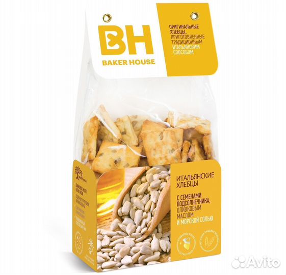 Baker House Хлебцы 250г