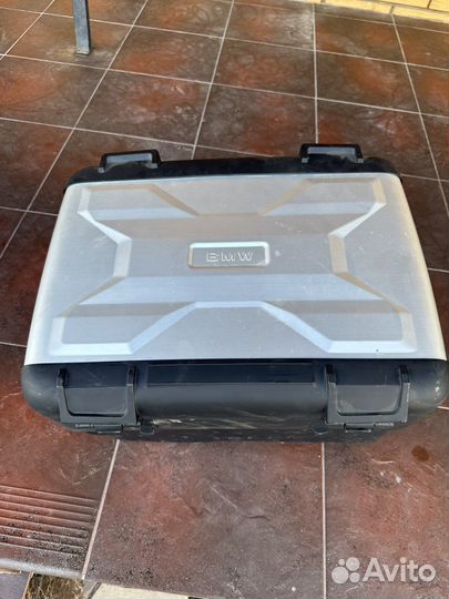 Новый кофр под трубу bmw r1200gs