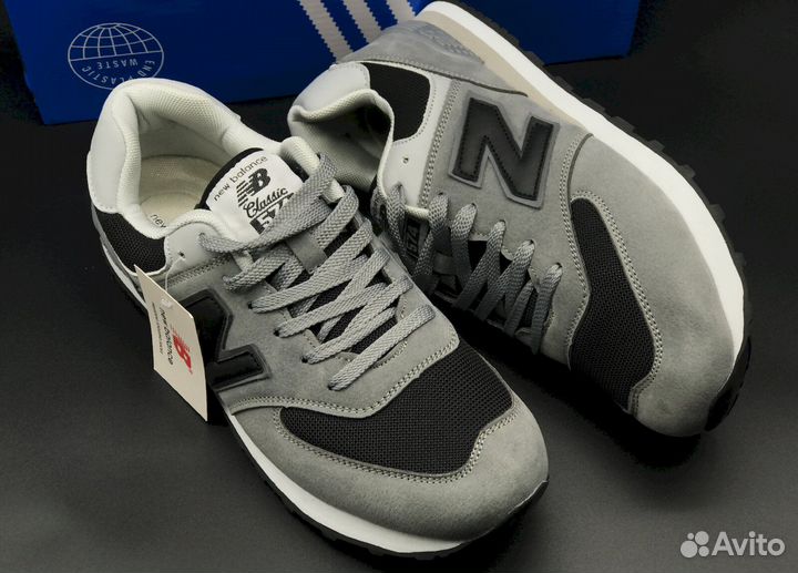 New Balance: мужские, серые, 41-46