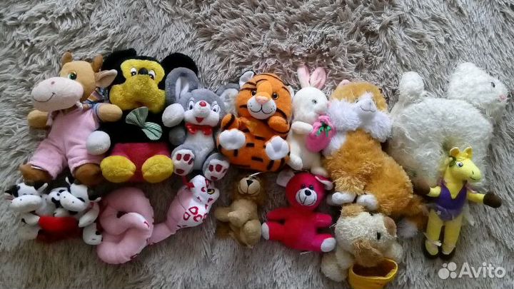 Игрушки мягкие