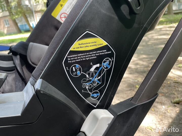 Коляска автолюлька