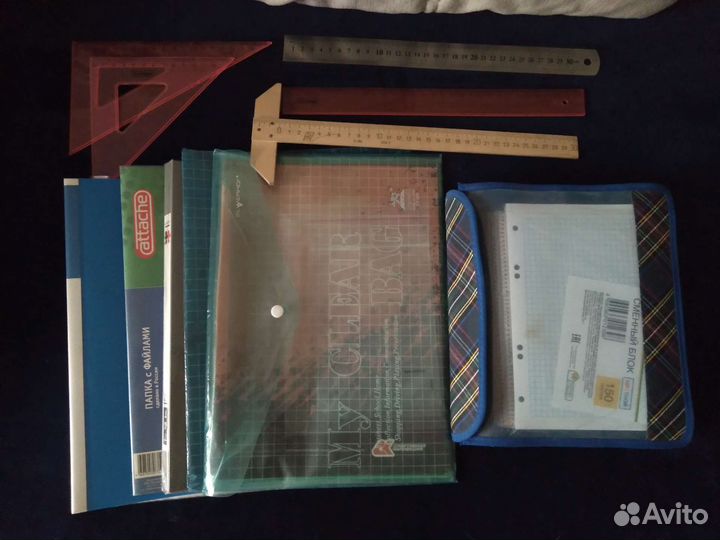 Папка для документов, линейки