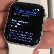 Apple Watch 5 40 mm 87% акб