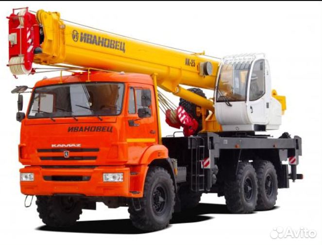 Аренда и услуги автокрана-вездехода, 25 т, 31 м