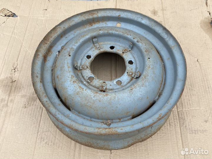Диск колесо штамп на клепках газ М20 Победа