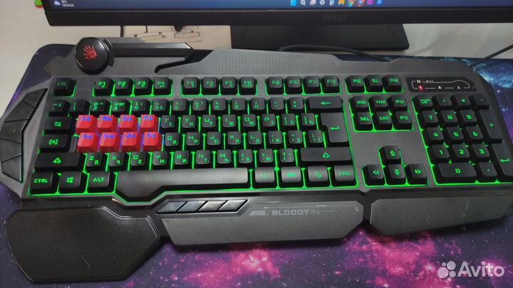 Игровая клавиатура A4Tech Bloody B318