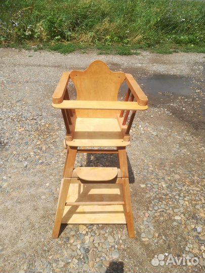Детский стул-стол трансформер б/у