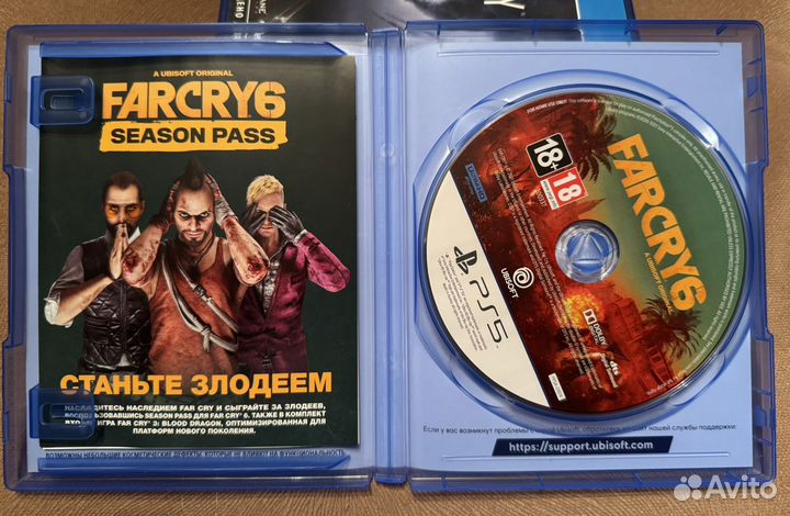 Far cry 6 PS5 диск