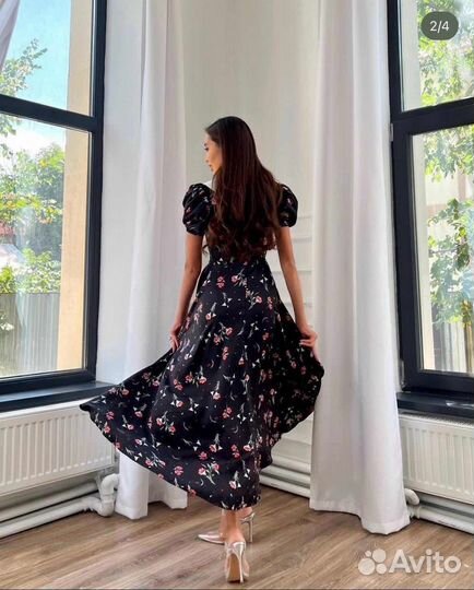 Платье длинное