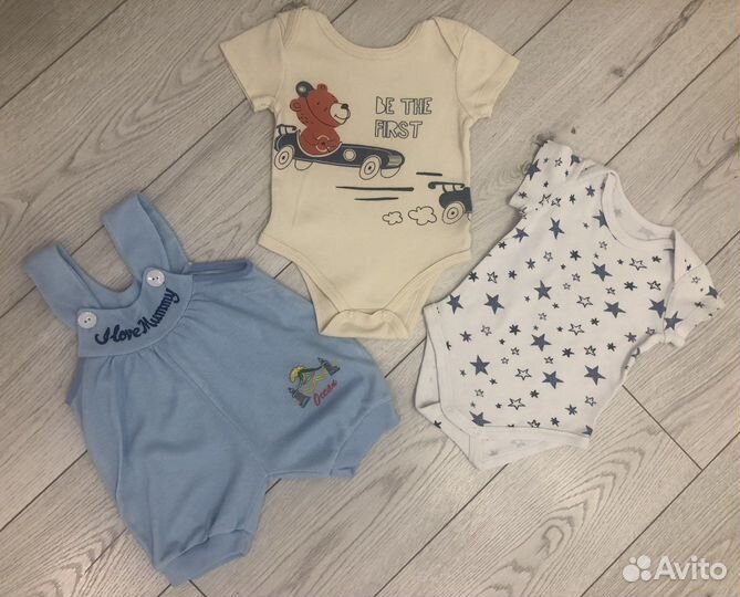 Вещи пакетом на новорожденного мальчика 1 месяц
