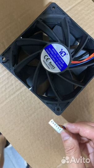 Вентилятор для асика t2t 3.12А 6 pin