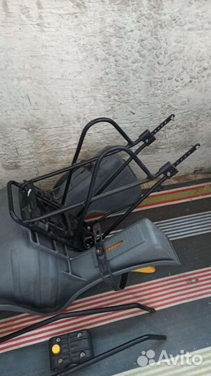 Детское велокресло с багажником