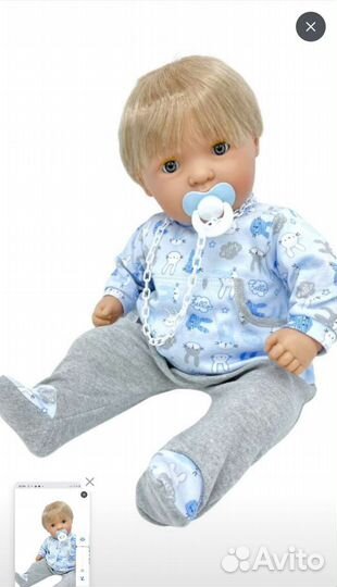 Кукла реборн Испанская 55 см. Новый