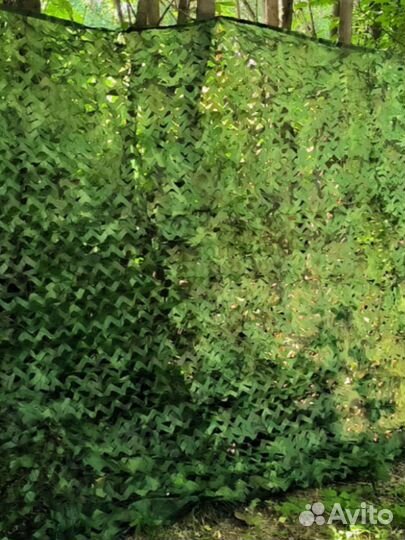 Маскировочная сетка, затеняющая