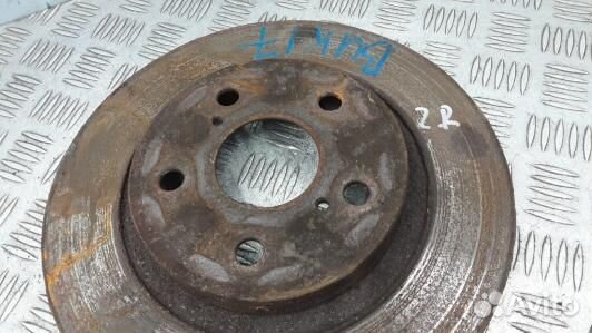Диск тормозной задний toyota avensis T27 (BUK17LR0