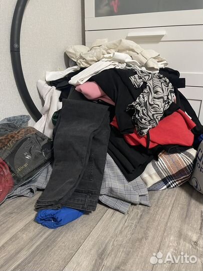 Разбор гардероба вещи пакетом