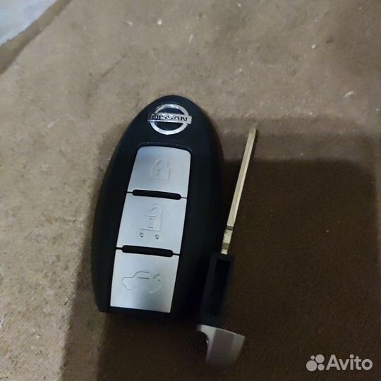 Ключ рыбка Nissan 433 мгц
