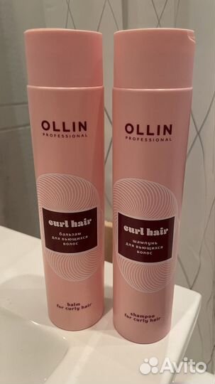 Ollin curl hair шампунь и бальзам