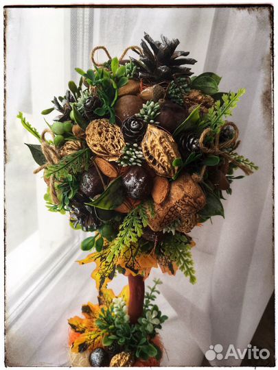 Осеннее дерево счастья