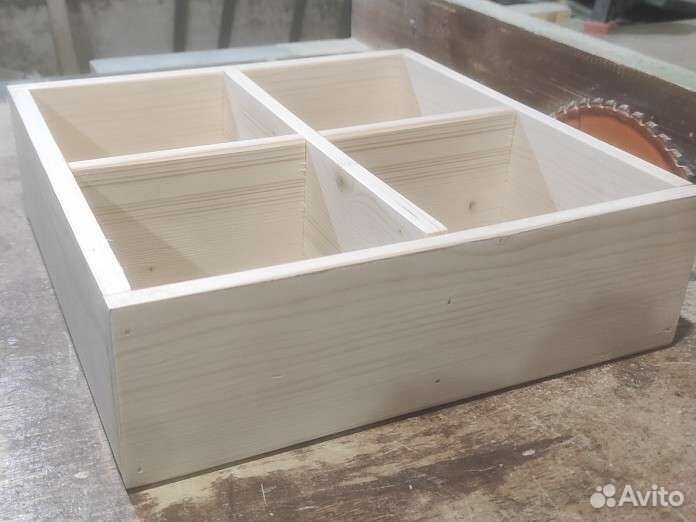 Коробка подарочная деревянная