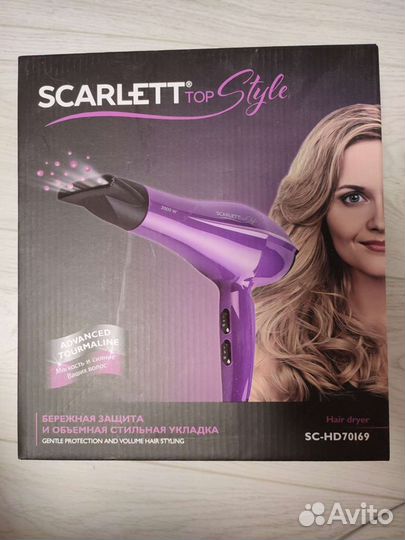 Фен Scarlett, новый
