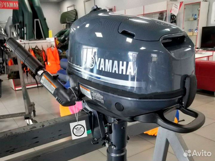 Лодочный мотор yamaha F5amhs витринный