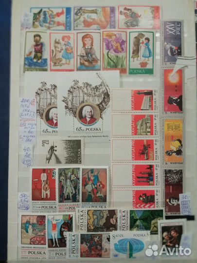 Почтовые марки Польши