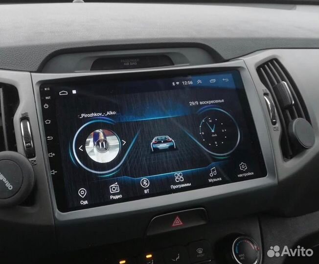 Магнитола Kia Sportage 3 2010-2015 Android