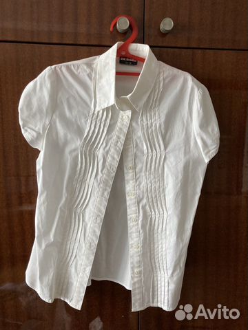Блузка школьная летняя 152 см