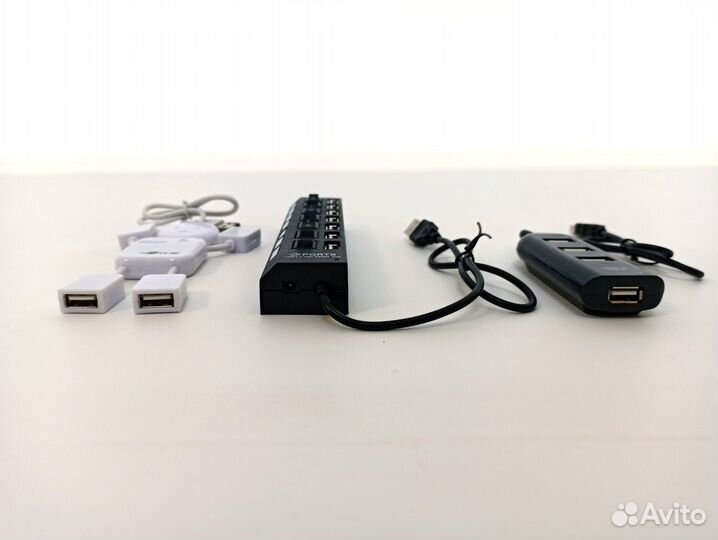 USB хаб разветвитель разных моделей