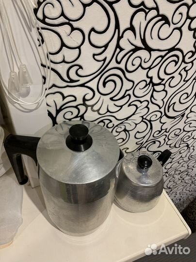 Чайник кофейник + сахарница СССР