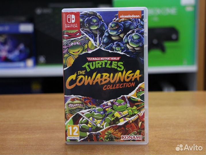Tmnt: The Cowabunga Collection Switch, англ, бу