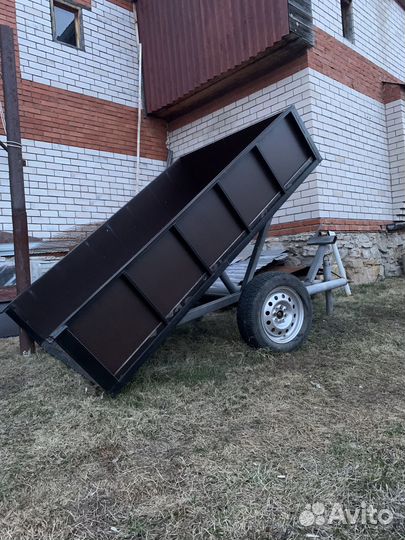 Прицеп самосвал для минитрактора