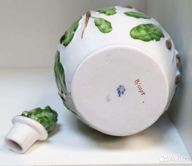 Графин - Штоф дубок - фарфор лфз СССР В/с