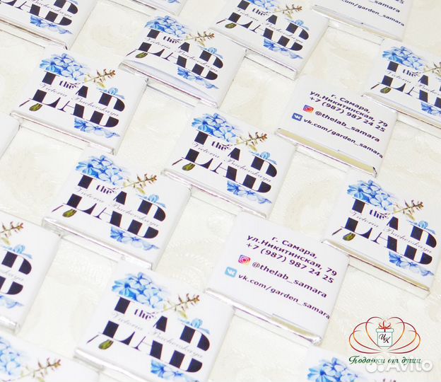 Шоколад с логотипом