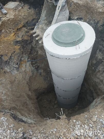 Септик под ключ, выгребная яма канализацыя