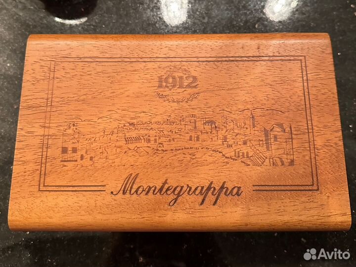 Ручка Montegrappa серебро и золото
