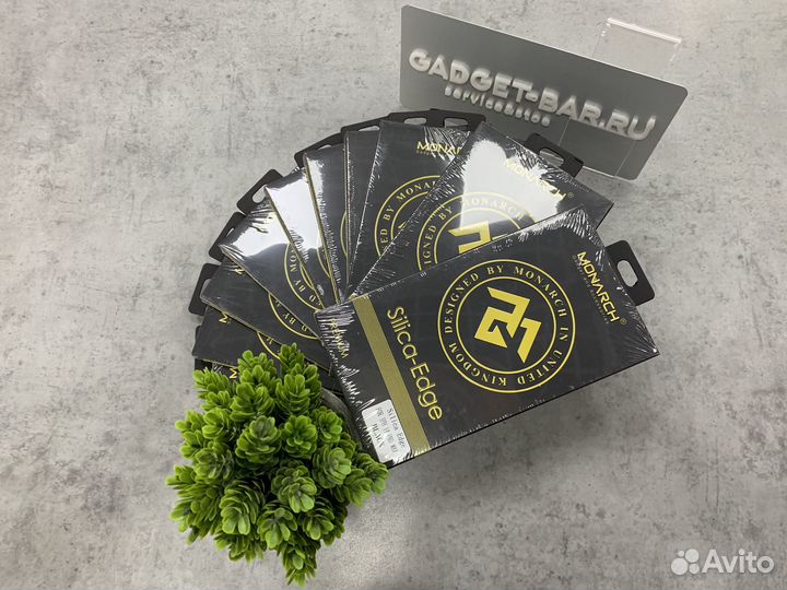 Зашитное стекло monarch + поклейка