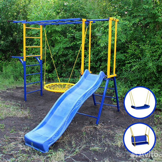 Детская площадка с горкой