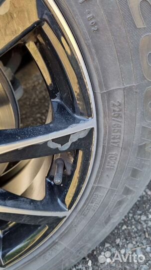 Литые диски r17 Nissan x-trail