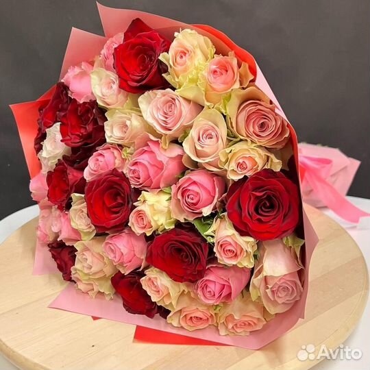 Букет из 51 розы