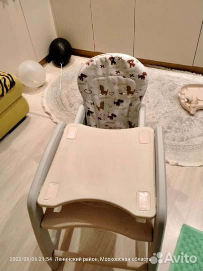 Стульчик для кормления трансформер