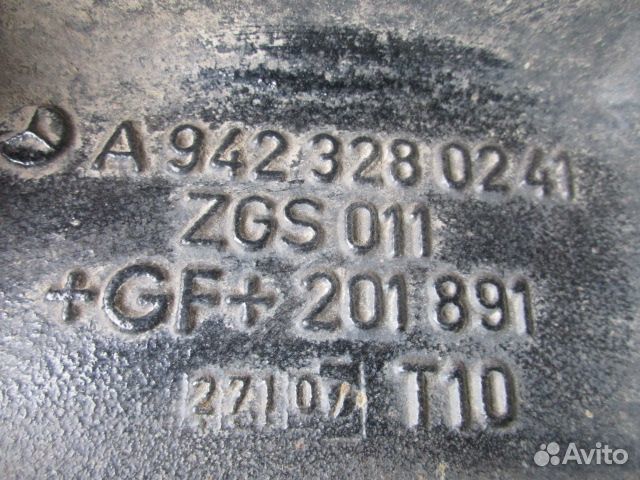 Кронштейн пневморессоры Mercedes Benz Axor