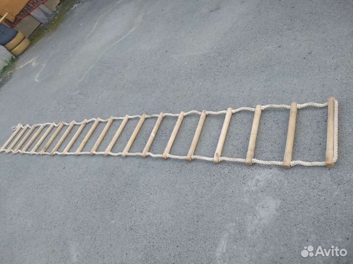 Лестница верёвочная 16 ступенек